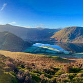 View from Lad Howes ridge, Grasmoor