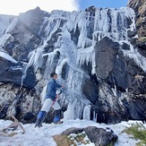 Ice waterfall, Cofre De Perote