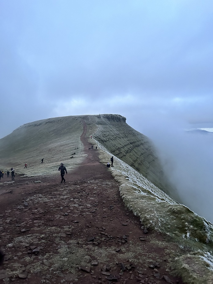 Looking at Corn du, Pen Y Fan