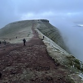 Looking at Corn du, Pen Y Fan