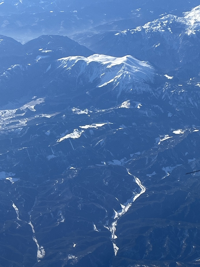 Schneeberg from the air, 13 Jan, Schneeberg (Alps)