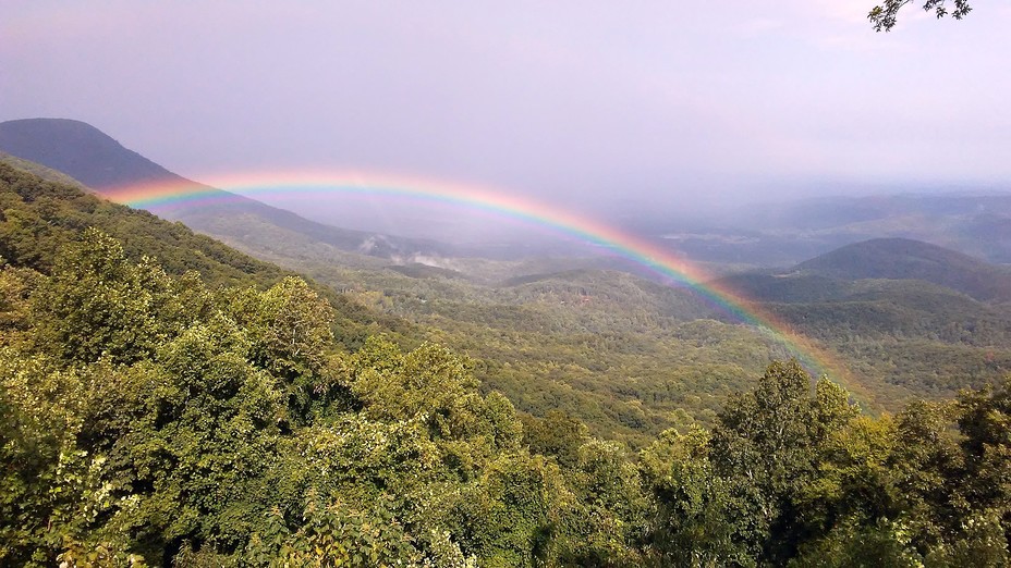 Rainbow Surprise, Fort Mountain (Murray County, Georgia)