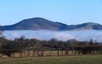 Foel Fenlli above mist photo