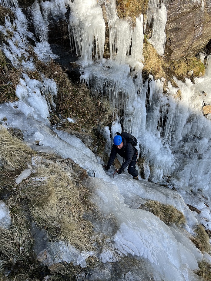 South prison, right hand Gully, Lugnaquilla