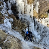 South prison, right hand Gully, Lugnaquilla