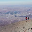  Arequipa visto de la Cumbre del Volcn Misto