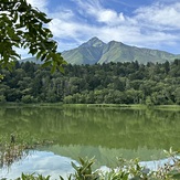 Reflection of Mount Rishiri