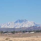 January snow, Four Peaks