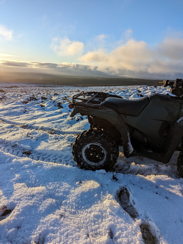 Winters day, Sighty Crag