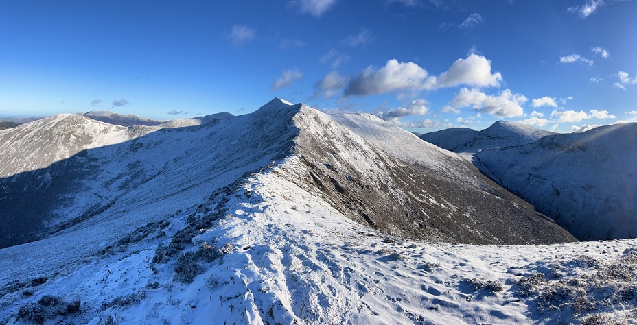 Hopegill Head from Whiteside Edge