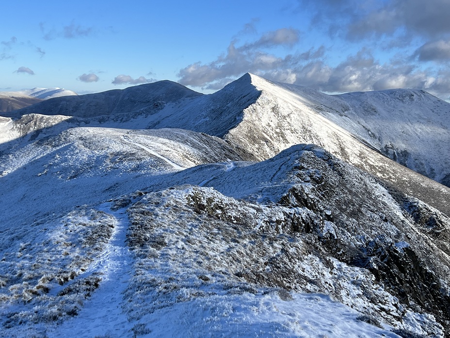 Hopegill Head from Whiteside Edge