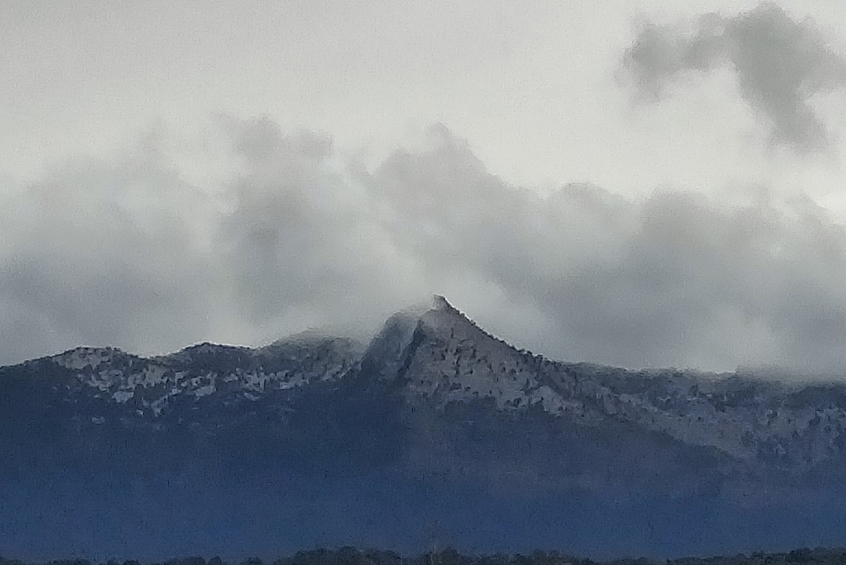 El pico del águila nevado, Ajusco