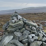 Grit Fell summit looking over to Ward’s Stone