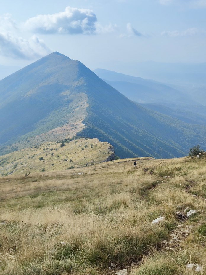 Suva mountain ridge 1810m, Trem - Suva planina