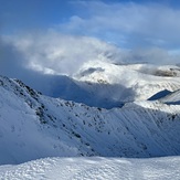 View from Helvellyn towards Swirral Edge