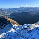 Heading up Grisedale Pike