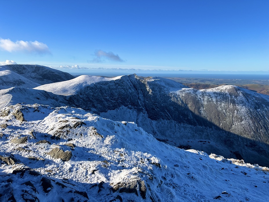 View from Grisedale Pike towards Hopegill Head