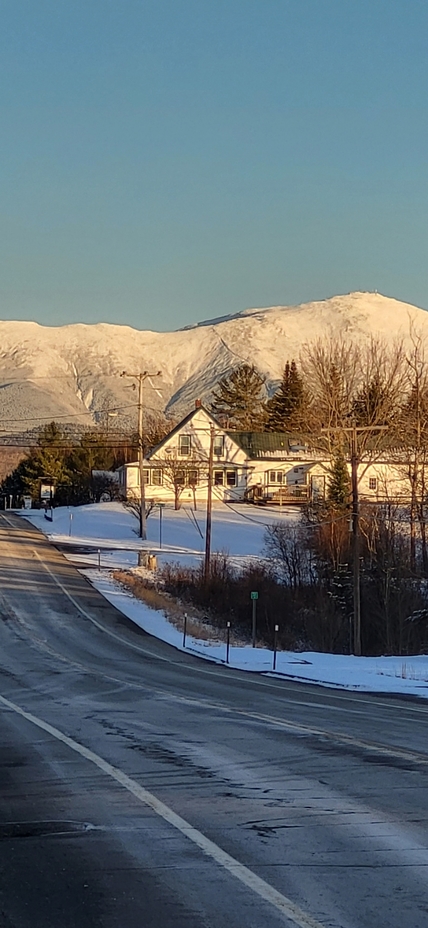 View from rt 3, Mount Washington (New Hampshire)