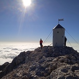 The Triglav top.