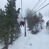 First chair lift, Waterman Mountain