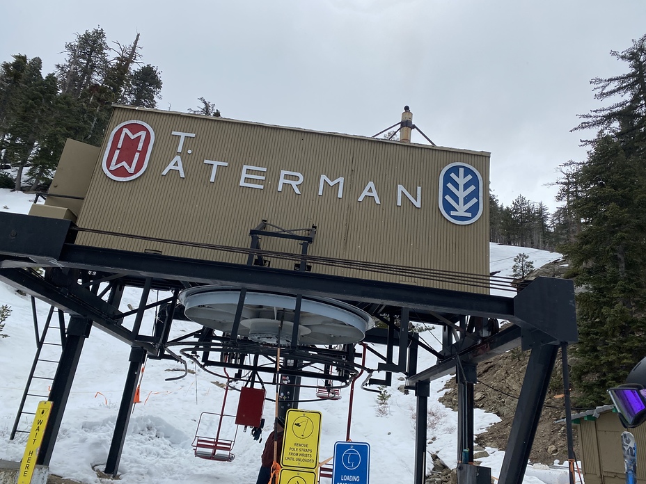 Main roadside chairlift, Waterman Mountain