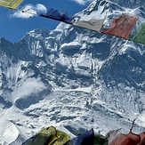 Man in the mountain, Annapurna Sanctuary