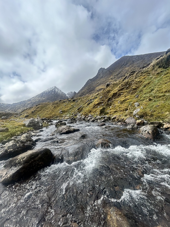 Tough conditions, Carrauntoohil