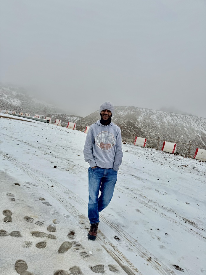 Snow Storm Trojena  - Fun Cluster Project, Jabal al-Lawz