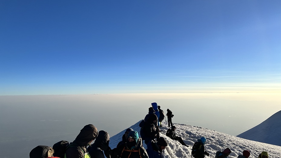 The summit of Mount Ararat in summer, Mount Ararat or Agri
