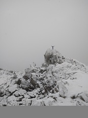 On the lions head, Helm Crag photo