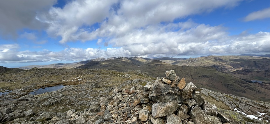 Wetherlam summit view