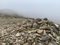 Cairn on Mynydd Mawr photo