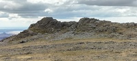 Slight Side summit ridge, Scafell photo