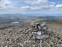 Summit cairn (698m), Mynydd Mawr photo