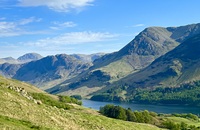Heading up Rannerdale Knotts photo