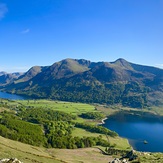 Crummock Water and Buttermere from Rannerdale Knotts 