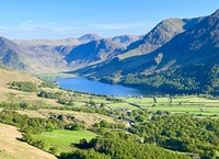 Buttermere from Rannerdale Knotts photo