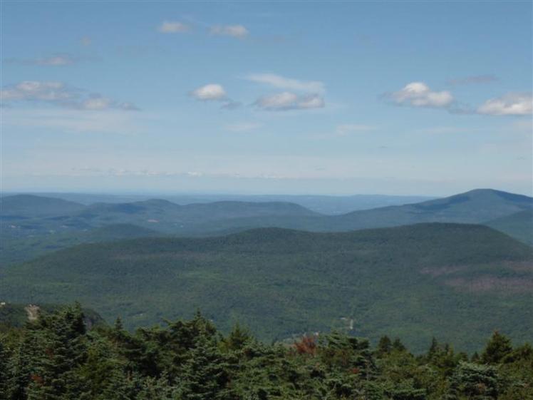 VIEW FROM HUNTER MOUNTAIN FIRE TOWER, Hunter Mountain (New York)