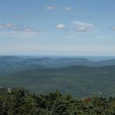 VIEW FROM HUNTER MOUNTAIN FIRE TOWER, Hunter Mountain (New York)