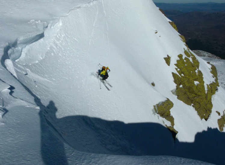 Freeride in Madrid, Mount Peñalara