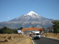 Pico de Orizaba (Citlaltepetl) from Tlachichuca  photo