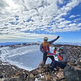 Cumbre Volcán San Pedro, San Pedro-pellado