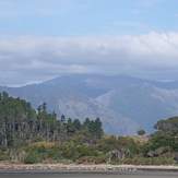 Mount Evans from the Golden Bay shore near Rangihaeata, Mount Evans (Abel Tasman)