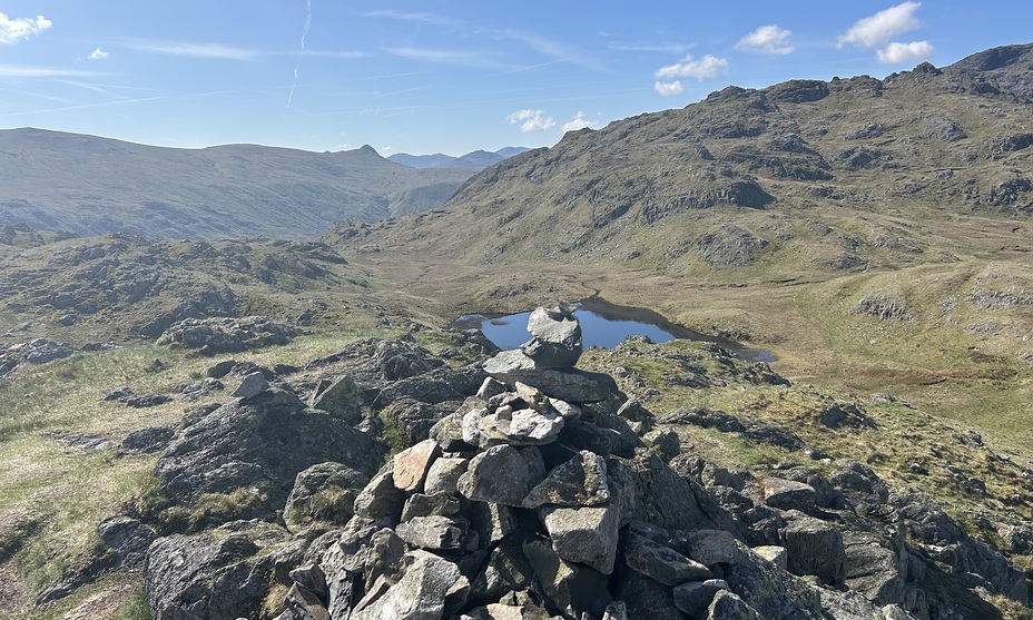 Bessyboot summit view, Rosthwaite Fell