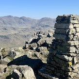 Harter Fell - view from the trig point, Harter Fell (Eskdale)