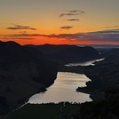 Sunset from Fleetwith Pike 