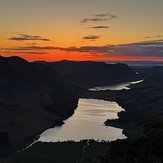 Sunset from Fleetwith Pike