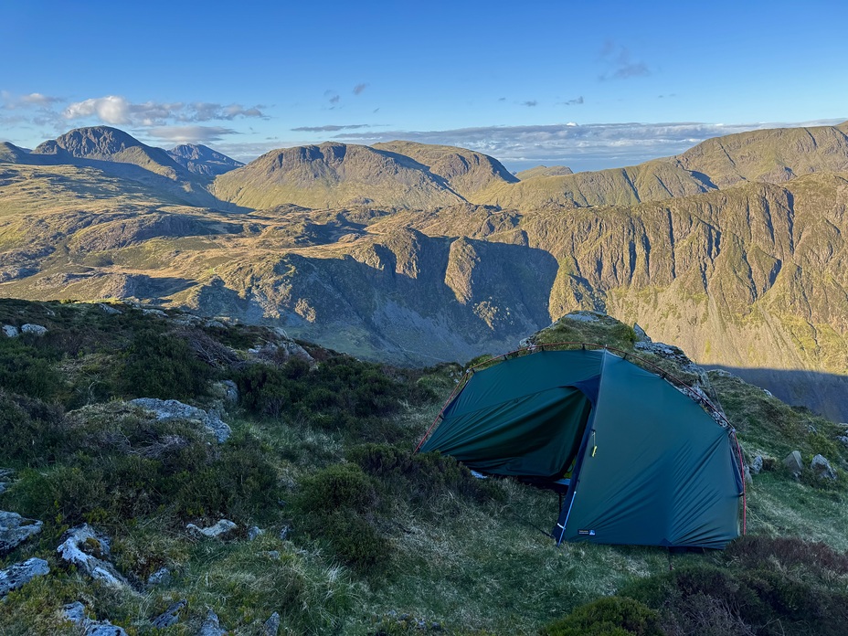 Wild camp on Fleetwith Pike