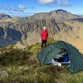 Wild camping Fleetwith Pike