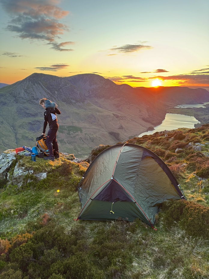 Wild camp, Fleetwith Pike